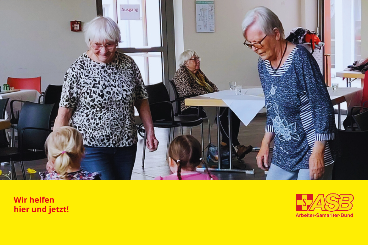 Wenn Kinderlachen auf Lebenserfahrung trifft