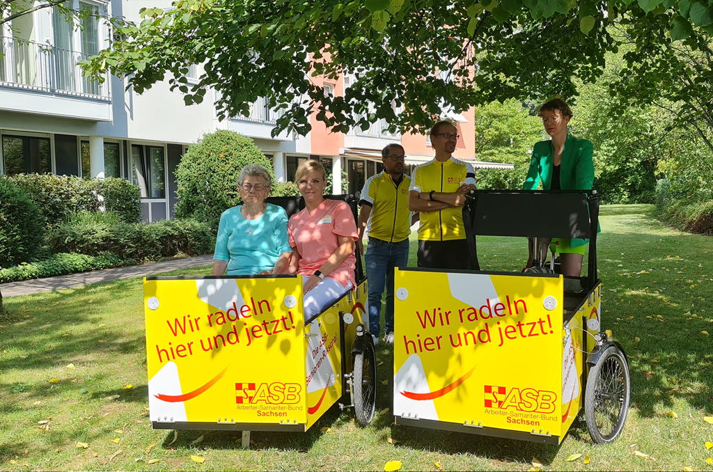 2022_09_Rikscha (1).jpg ASB Pflegeheim Chemnitz Rembrandtstraße: Sommerfest