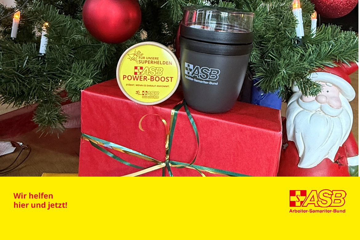 Ein kleines Dankeschön zur Weihnachtszeit: ASB Chemnitz würdigt seine Mitarbeitenden