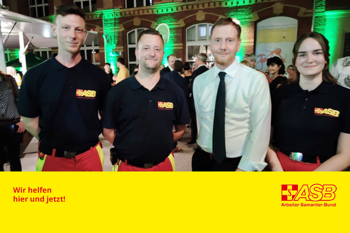 Im Einsatz für Sicherheit: Unser Sanitätsdienst im Kulturhauptstadtjahr unterwegs in ganz Chemnitz